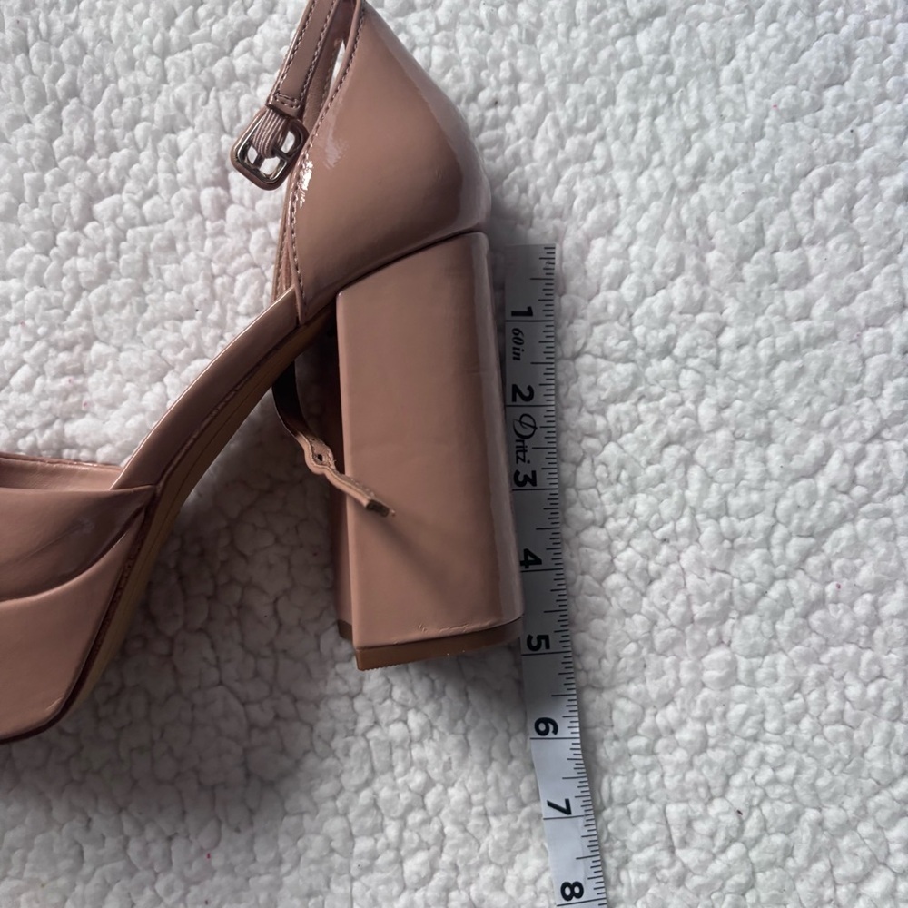 Target a New Day Tan chunky Platform Heels 9 1/2 - Picture 9 of 10